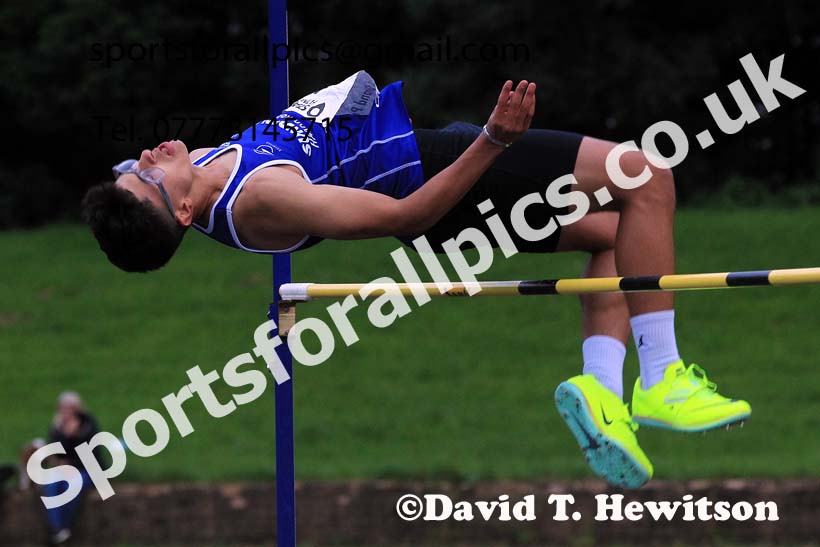 High Jump, 2023 NEGP 6 Monkton.  Photo: David T. Hewitson/Sports for All Pics